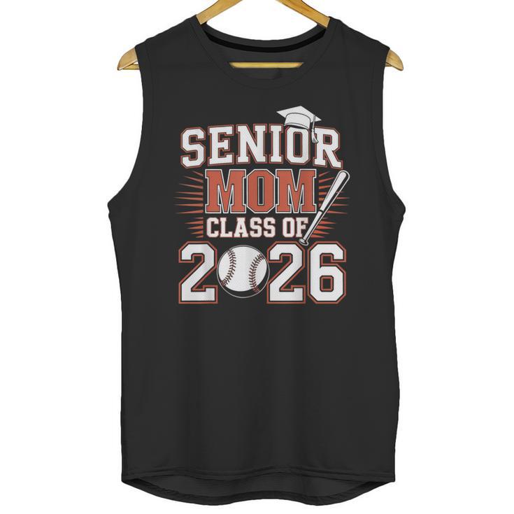 Senior Mom Class Of 2026 Graduate Baseball 2026 Graduation Unisex Tank Top