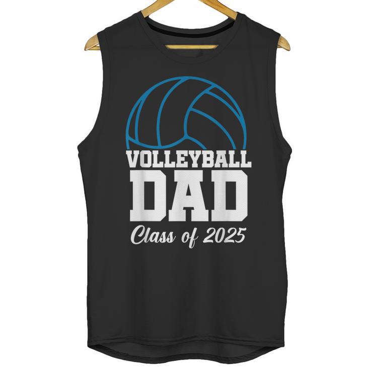 Senior Volleyball Dad Class Of 2025 Graduation Graduate Unisex Tank Top