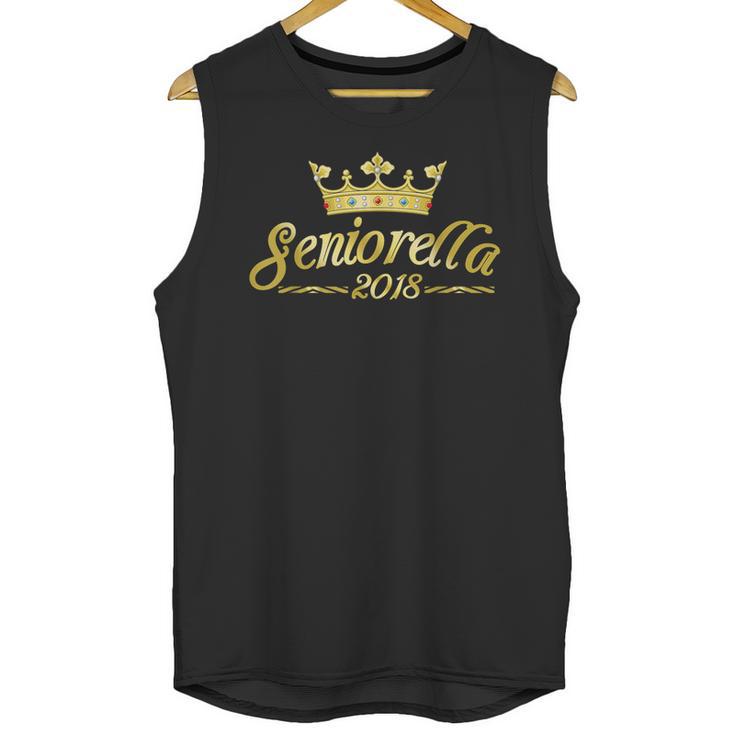 Seniorella 2018 T Shirt Senior Class Of 2018 Graduation Unisex Tank Top