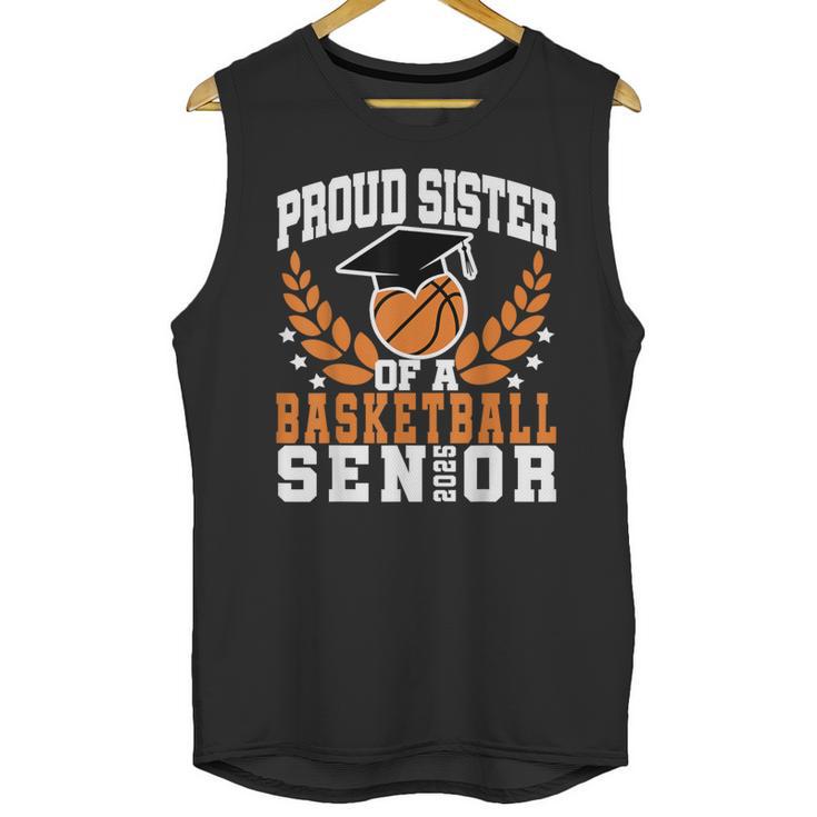 Sister Class Of 2025 Senior Basketball Graduation Family Unisex Tank Top