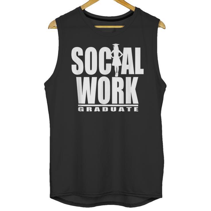 Social Work Graduate TShirt College Graduation Unisex Tank Top