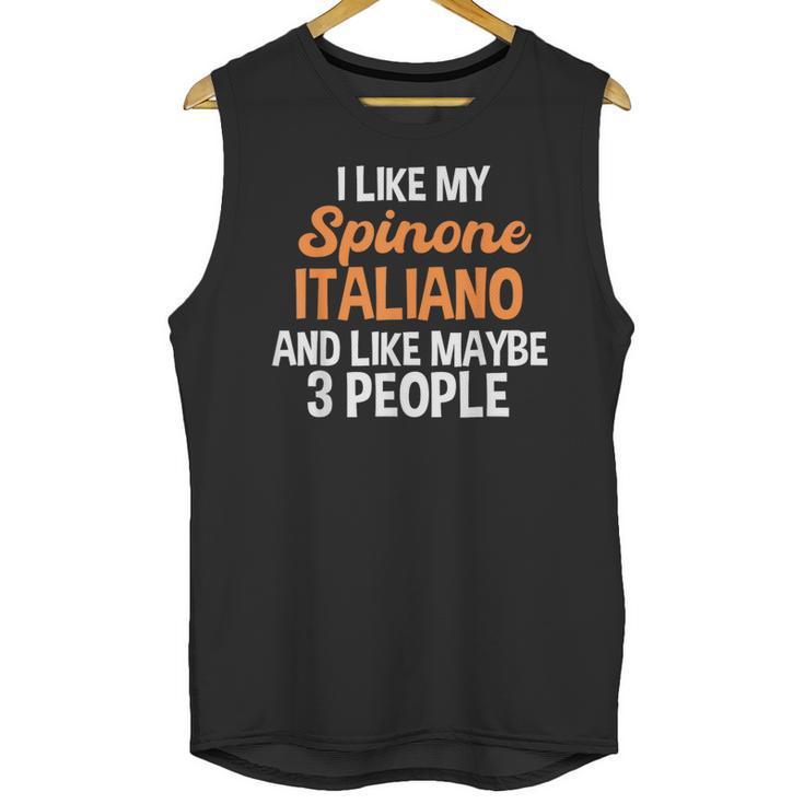 Spinone Italiano Dog Introvert Bracco Spinoso Fur Parent Unisex Tank Top