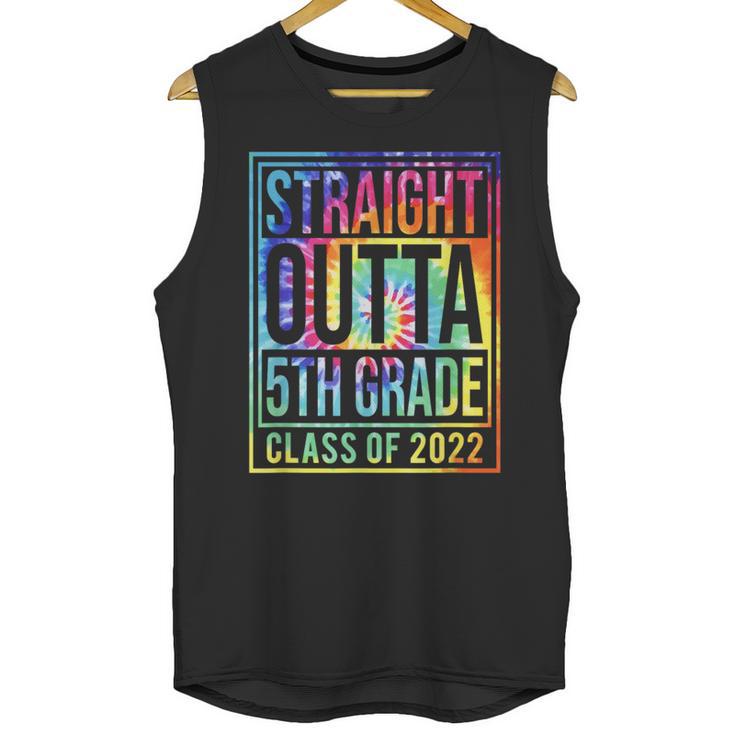 Straight Outta 5th Grade Class Of 2022 School Graduation Unisex Tank Top