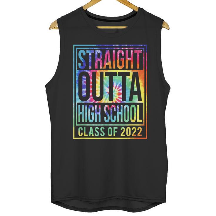 Straight Outta High School Class Of 2022 Graduation Unisex Tank Top