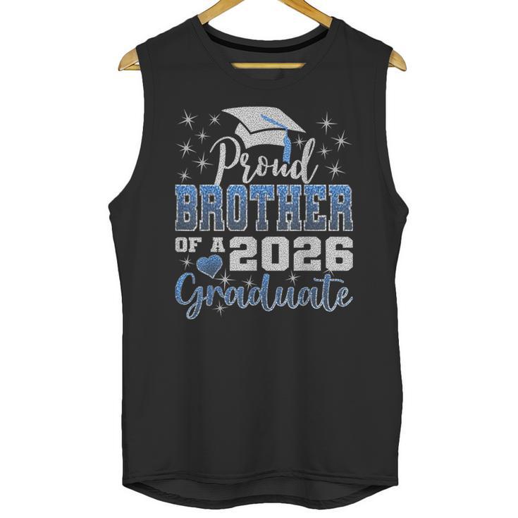 Super Proud Brother Of 2026 Graduate Graduation Family Unisex Tank Top