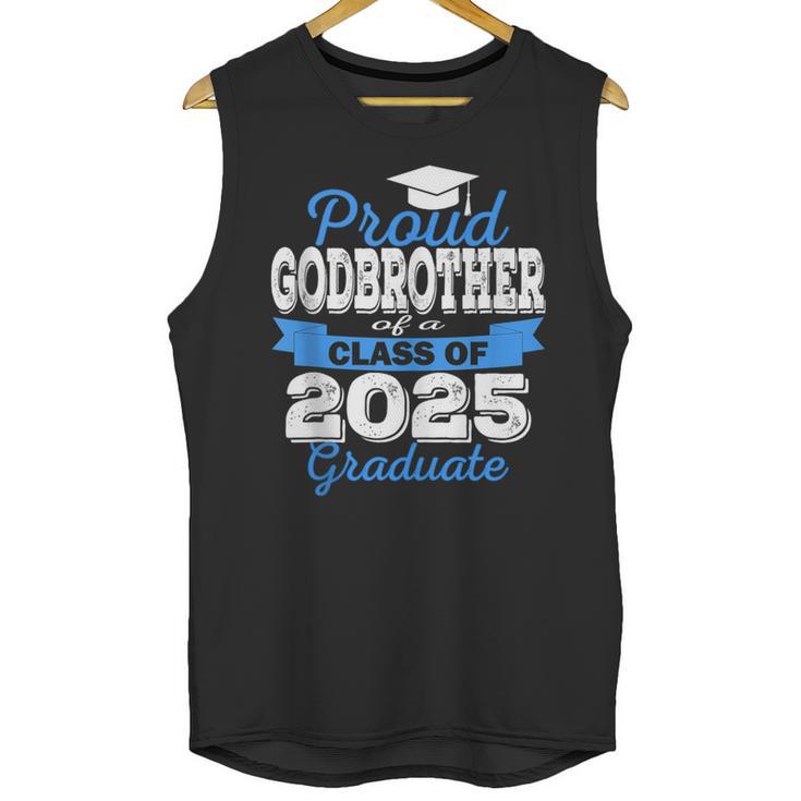 Super Proud Godbrother Of 2025 Graduate Graduation Family Unisex Tank Top