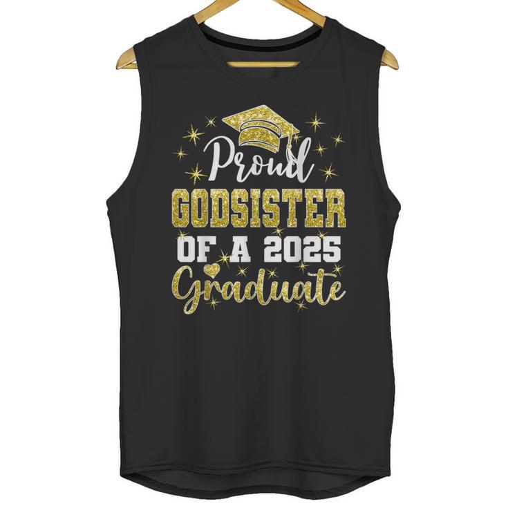 Super Proud Godsister Of 2025 Graduate Graduation Family Unisex Tank Top