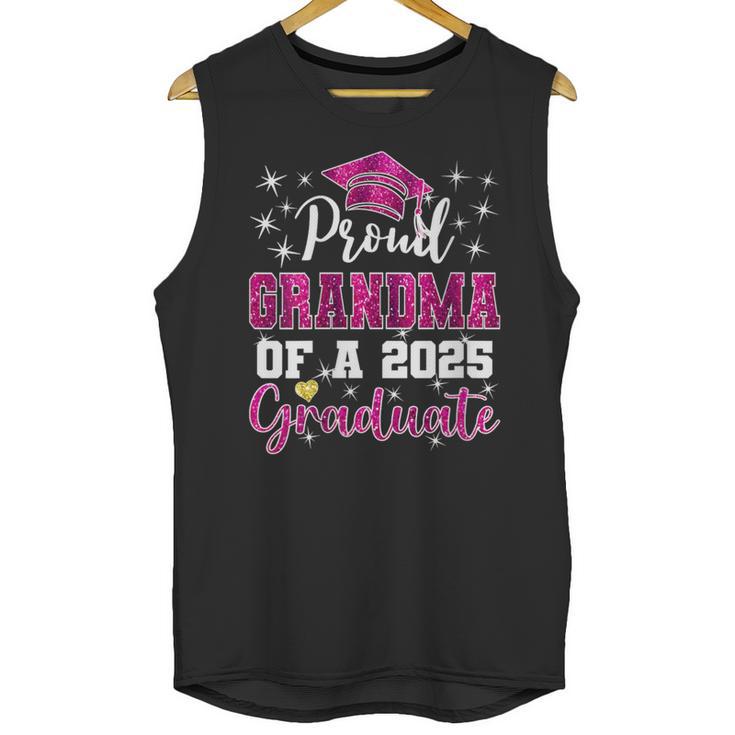 Super Proud Grandma Of 2025 Graduate Graduation Family Unisex Tank Top