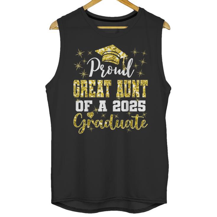 Super Proud Great Aunt Of 2025 Graduate Graduation Family Unisex Tank Top