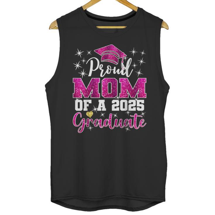 Super Proud Mom Of 2025 Graduate Senior Graduation Family Unisex Tank Top
