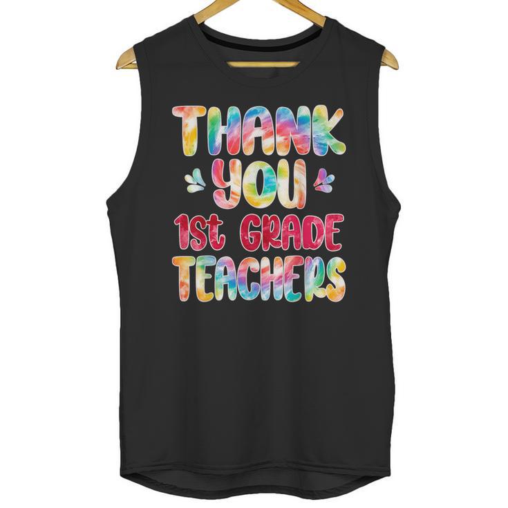 Thank You 1st Grade Teachers Graduation Last Day Of School Unisex Tank Top