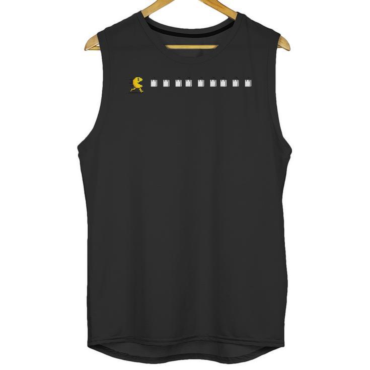 Thanksgiving Fun Nostalgia Pixels Shopping Therapy Unisex Tank Top