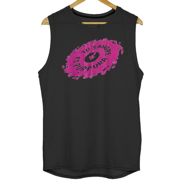 Tu Sangre Es Purpura Mexican Nostalgia Unisex Tank Top