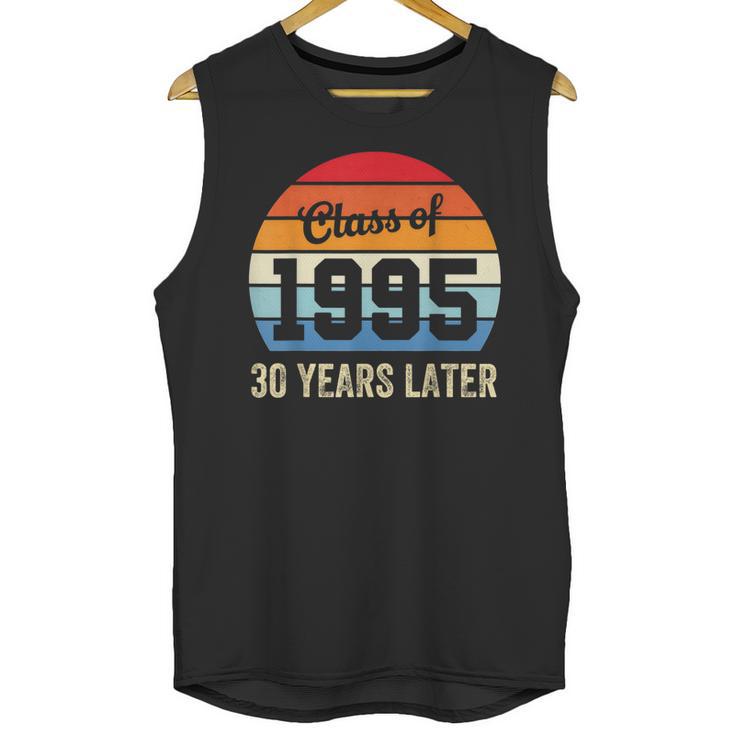 Vintage Class Of 1995 30 Years Later Reunion 30th Graduation Unisex Tank Top