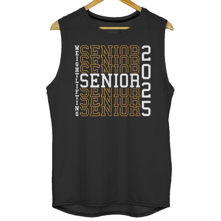 Weightlifting Senior Night Senior 2025 Graduation 42 Unisex Tank Top