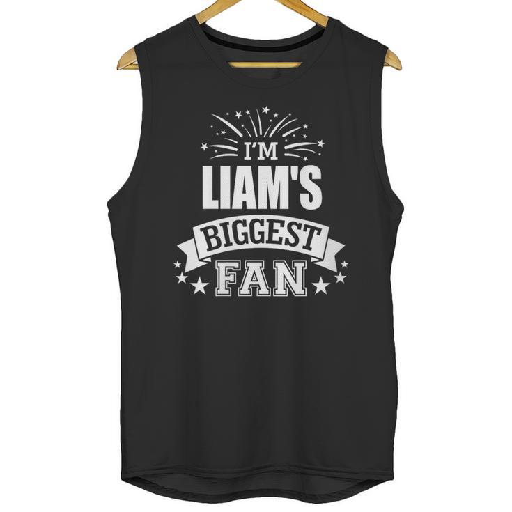 Women's Liam Personalized Name Sports Fan Birthday Graduation Unisex Tank Top