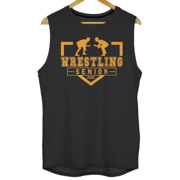 Wrestling Senior Night Wrestling Senior 2025 Graduation 17 Unisex Tank Top