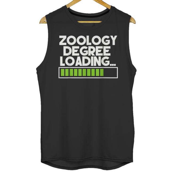Zoology Degree Loading Zoologist Graduation Student Tee Unisex Tank Top