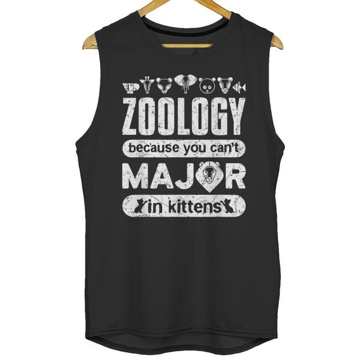 Zoology Major Graduation Zoology Quote Unisex Tank Top
