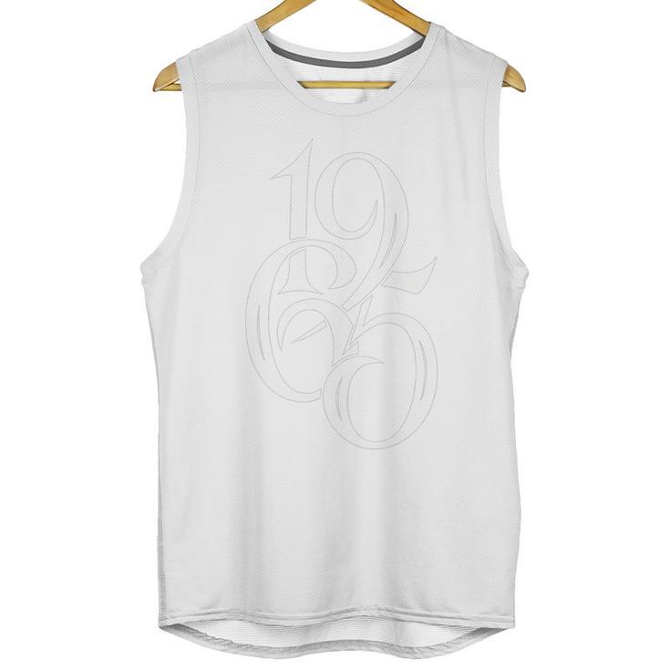 1965 Vintage Retro Birthday Year Nostalgia Unisex Tank Top