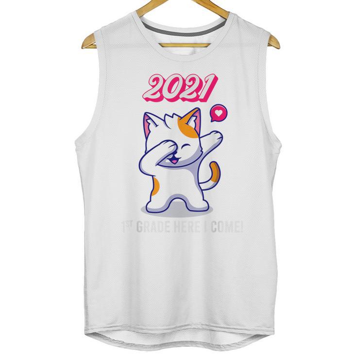 2021 Kindergarden Graduation Celebration Dapping Cat For Men Women Kids Unisex Tank Top