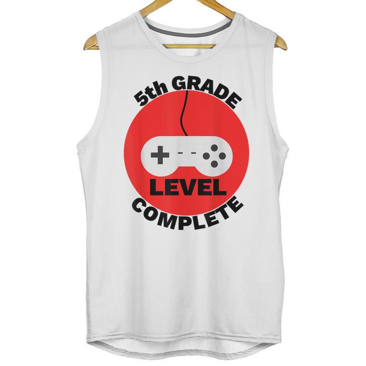 5th Grade Level Complete Gamer Graduation Unisex Tank Top