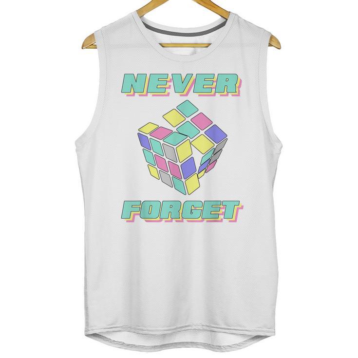 80s 90s Nostalgia Magic Cube Retro Party Costume Unisex Tank Top