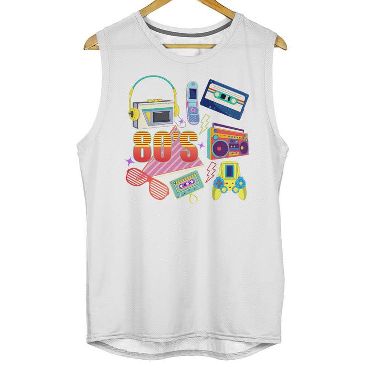 80's Vintage Cassette Tape Nostalgia Mixtape Era 1980s Retro Premium Tri-Blend Unisex Tank Top