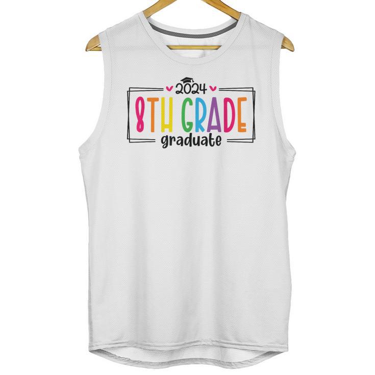 8th Eighth Grade Graduation 2025 Graduate Last Day Of School Unisex Tank Top