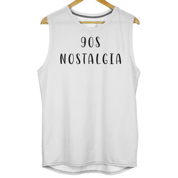 90s Nostalgia Nostalgic Statement Premium Tri-Blend Unisex Tank Top