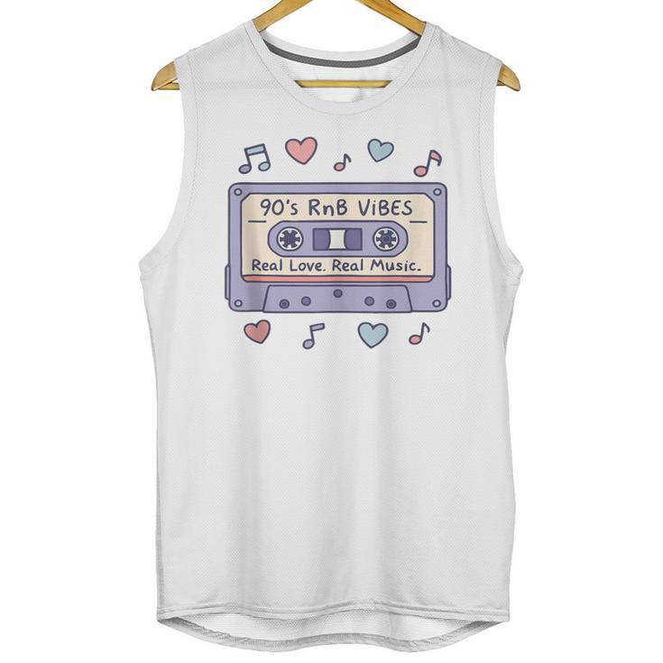 90s RNB Vibes Cassette – Retro Music Nostalgia RNB Cassette Unisex Tank Top