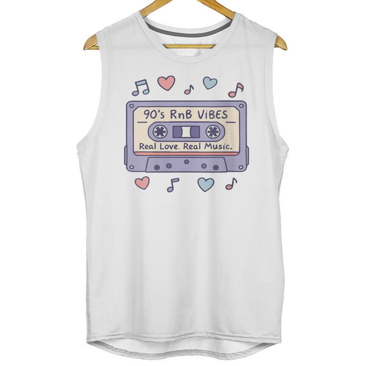 90s RNB Vibes Cassette – Retro Music Nostalgia RNB Cassette Unisex Tank Top