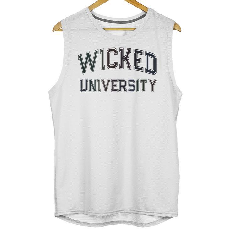 Antisocial WICKED UNIVERSITY Introvert Don't Call Me U Unisex Tank Top
