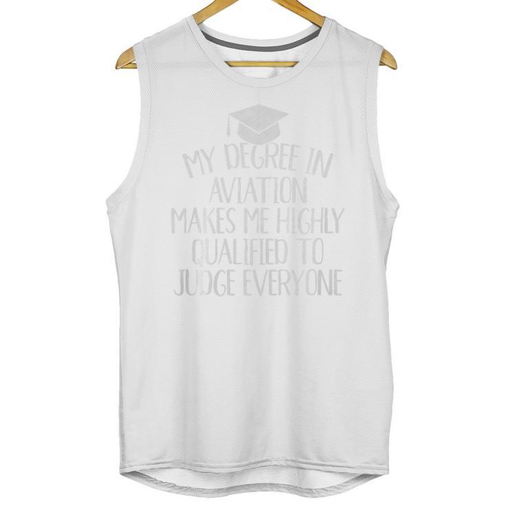 Aviation Major Graduation Premium Unisex Tank Top