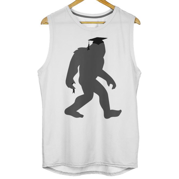 Bigfoot Graduate Shirt Cute Sasquatch Graduation Unisex Tank Top