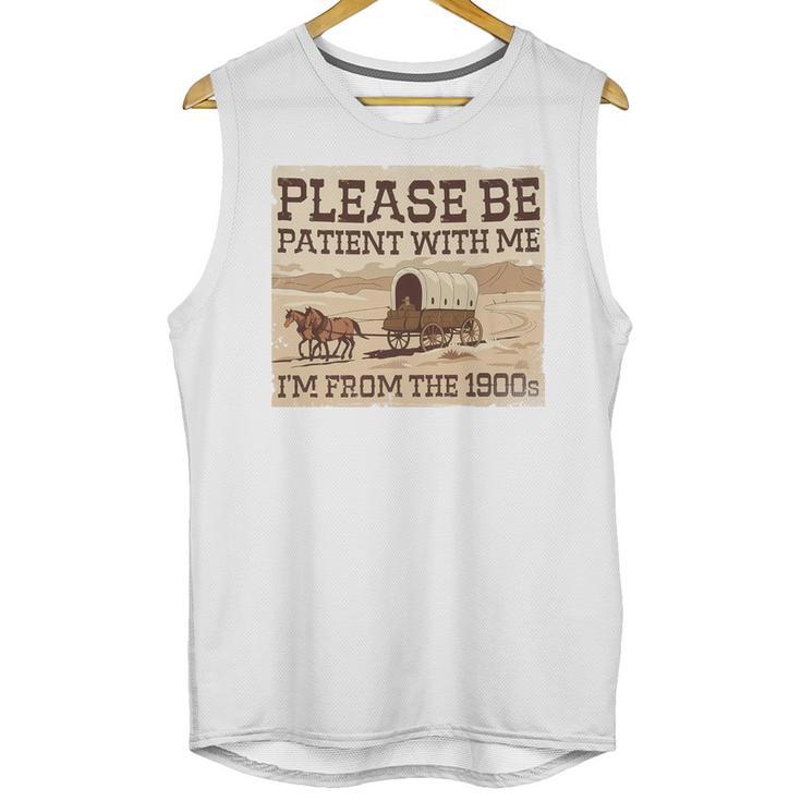 Boomer Millennial Please Be Patient I'm From The 1900s Premium Unisex Tank Top