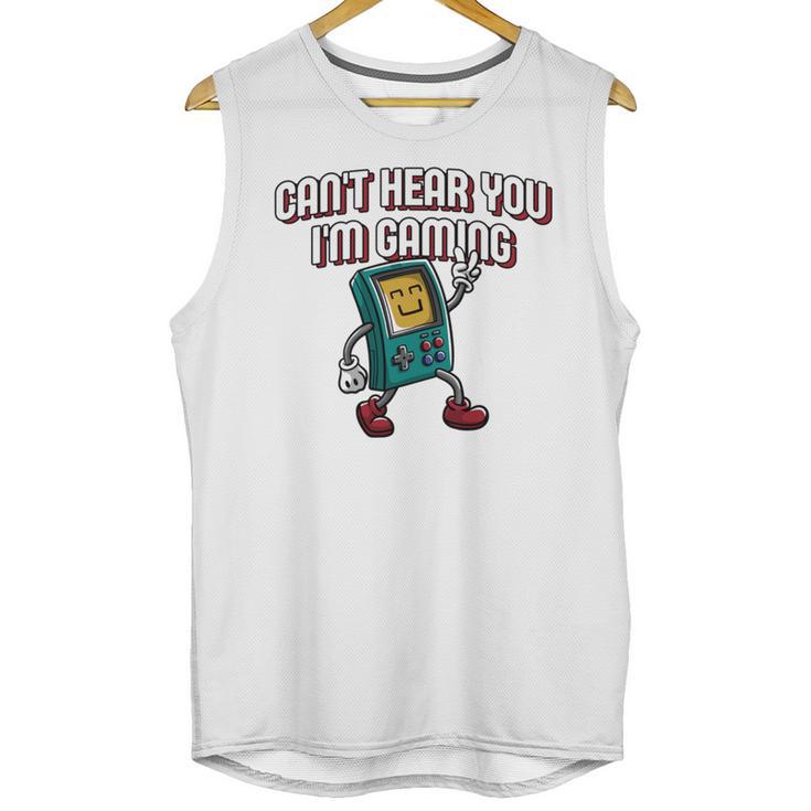 Cant Hear You Im Gaming Introvert Gamer Antisocial Unisex Tank Top