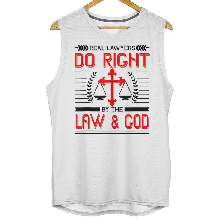 Christian Lawyer Attorney Law Student Graduation Exam Unisex Tank Top