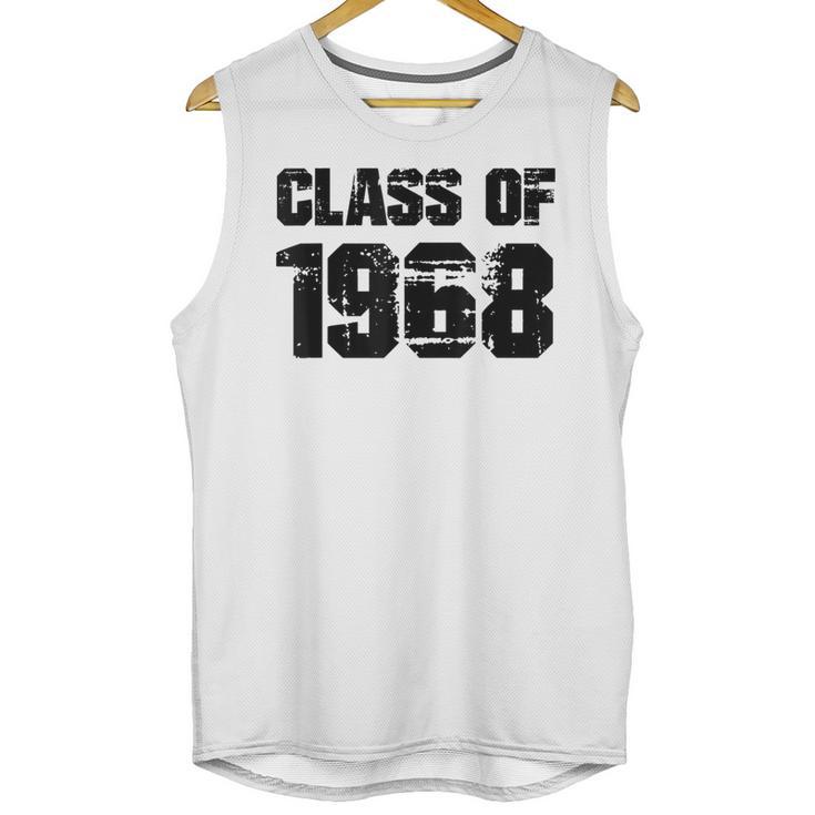 Class Of 1968 High School College Graduation Reunion Unisex Tank Top