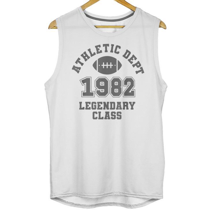 Class Of 1982 Graduation Yr High School Pride Vintage Retro Unisex Tank Top