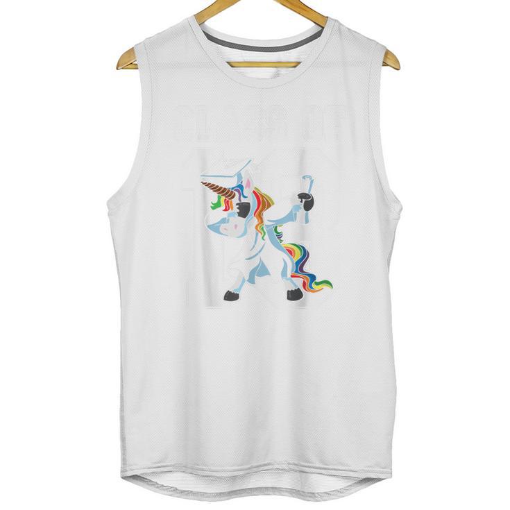 Class Of 2018 Graduation Dabbing Unicorn Unisex Tank Top