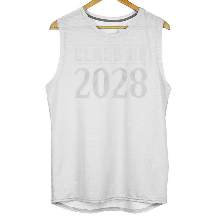 Class Of 2028 Senior Graduation Year Idea Unisex Tank Top