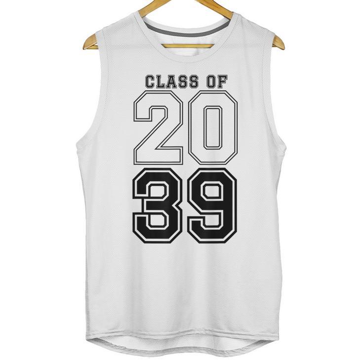 Class Of 2039 Blue Graduation Senior Student Tee Unisex Tank Top