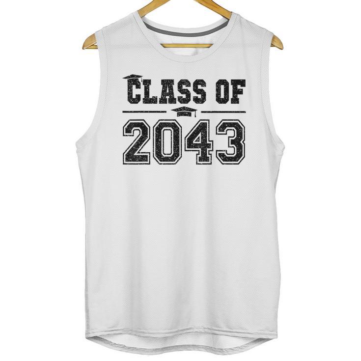 Class Of 2043 Grow With Me Graduation First Day Of School Unisex Tank Top