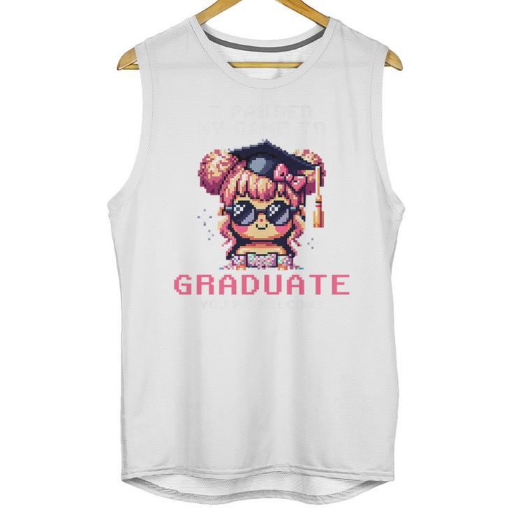 Classic I'm From The 1900s Retro Games Graduating Girl Premium Unisex Tank Top