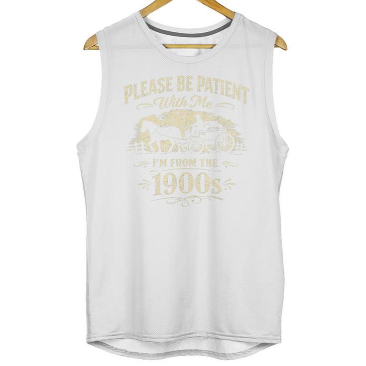 Classic Please Be Patient With Me I'm From The 1900s Premium Tri-Blend Unisex Tank Top