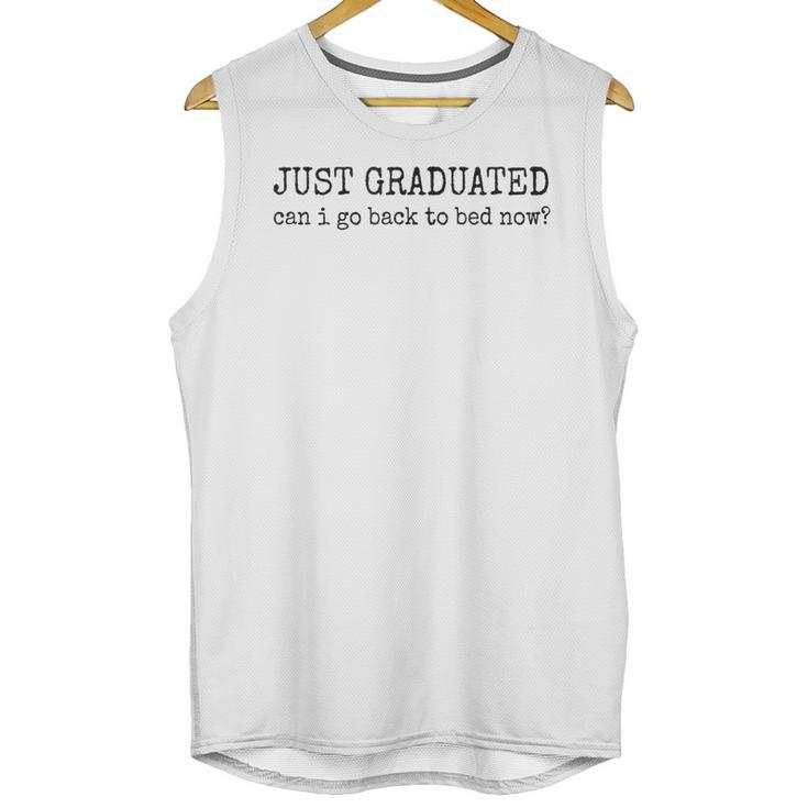 College Grad High School Graduation Sarcasm Humor Joke Unisex Tank Top