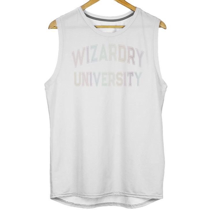 Crazy Antisocial WIZARDRY UNIVERSITY Introvert Don't Call Me Unisex Tank Top