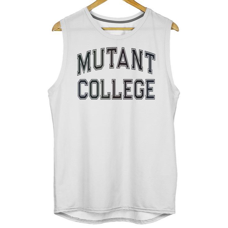 Crazy Sarcastic MUTANT COLLEGE Introvert Anti Social Unisex Tank Top