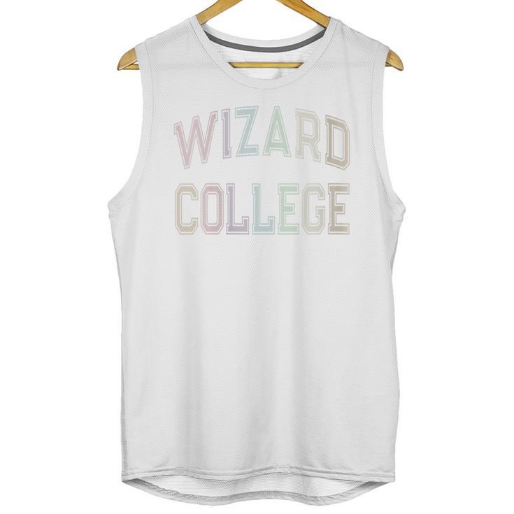 Crazy Sarcastic WIZARD COLLEGE Introvert Anti Social Academy Unisex Tank Top